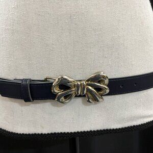 Vintage Belt with Bow Buckle